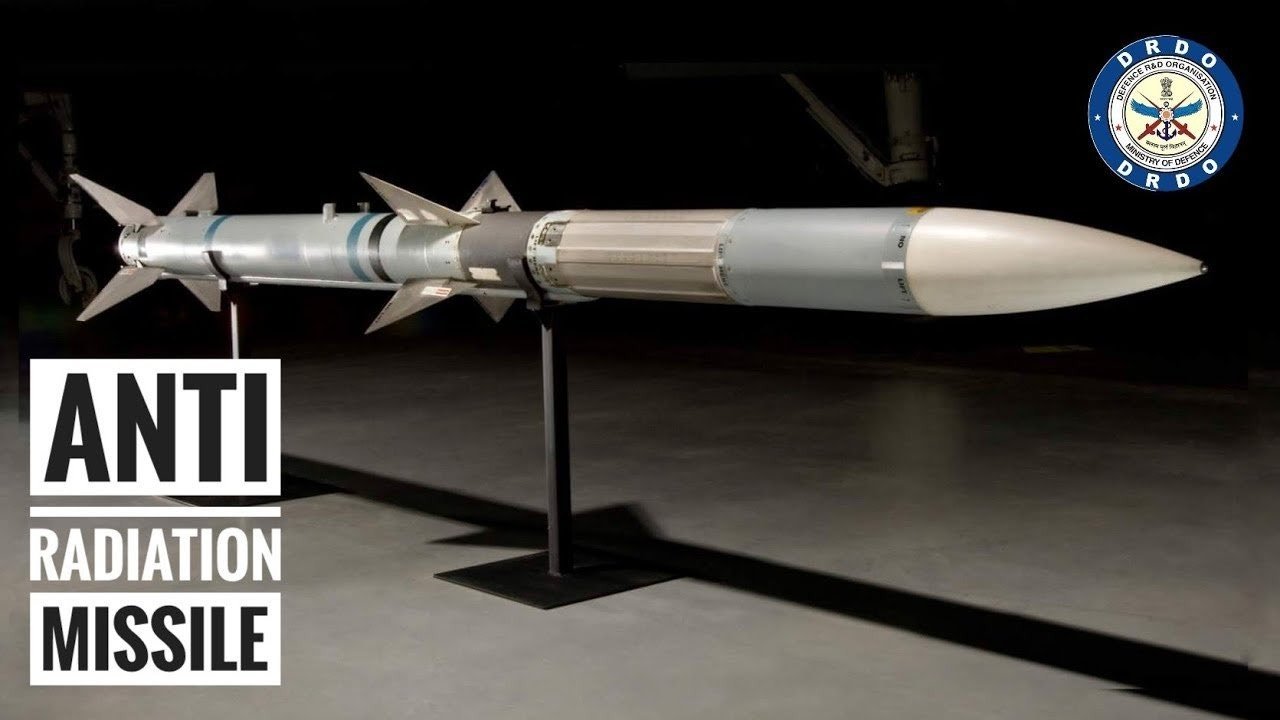 डीआरडीओ ने स्वदेशी रूप से विकसित एंटी रेडिएशन मिसाइल (रुद्रम) का सफलतापूर्वक परीक्षण किया