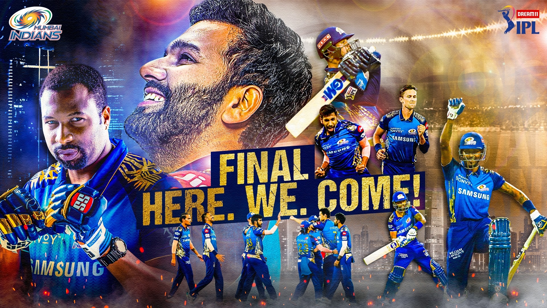 आईपीएल-दिल्ली को हरा छठी बार फाइनल में मुम्बई, पृथ्वी,धवन और रहाणे 0 पर हुए आउट