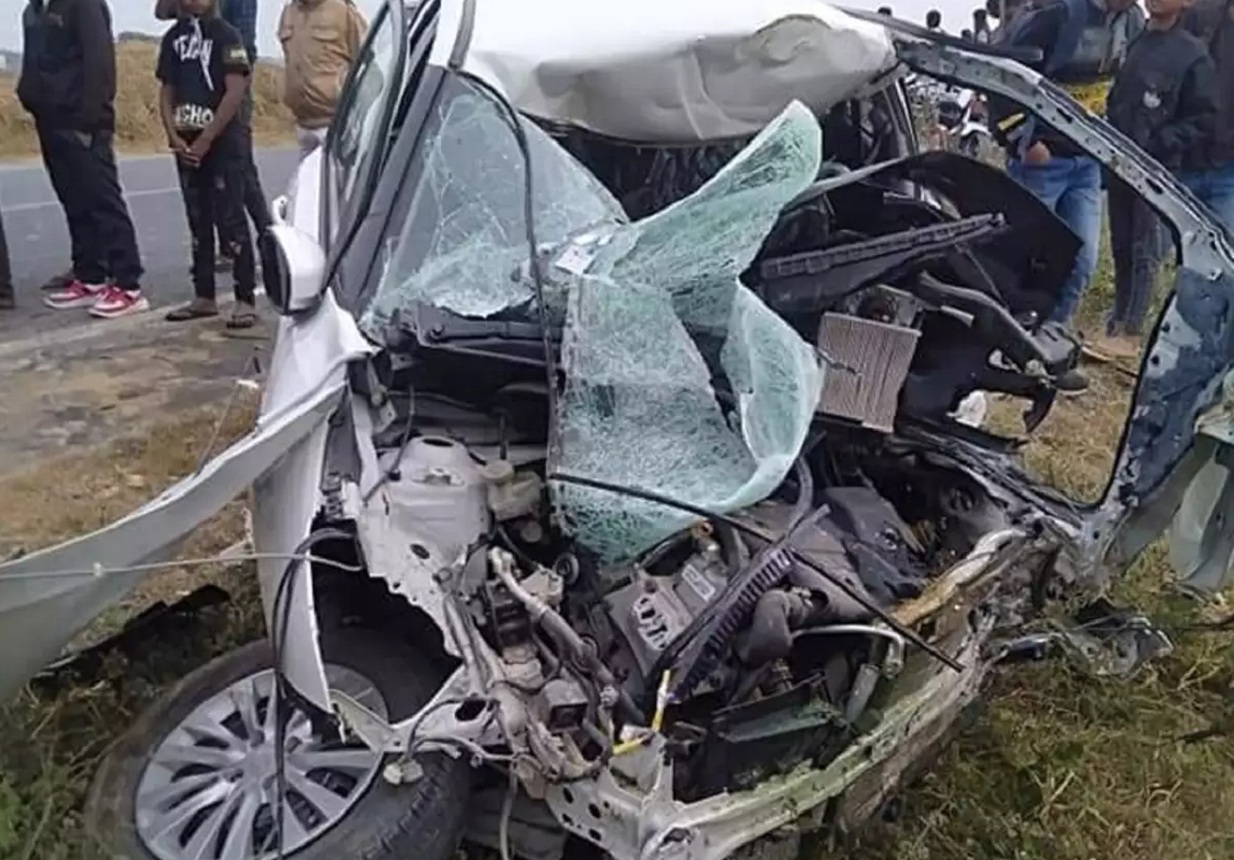सिद्धार्थनगर: सड़क दुर्घटना में परिवार के 6 सदस्यों की मौत, 4 घायल, मुंडन के लिए आ रहे थे बिहार